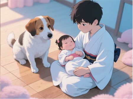 お兄ちゃんとデコピン