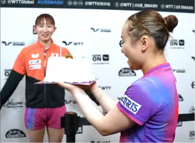 みまひな、誕生ケーキ