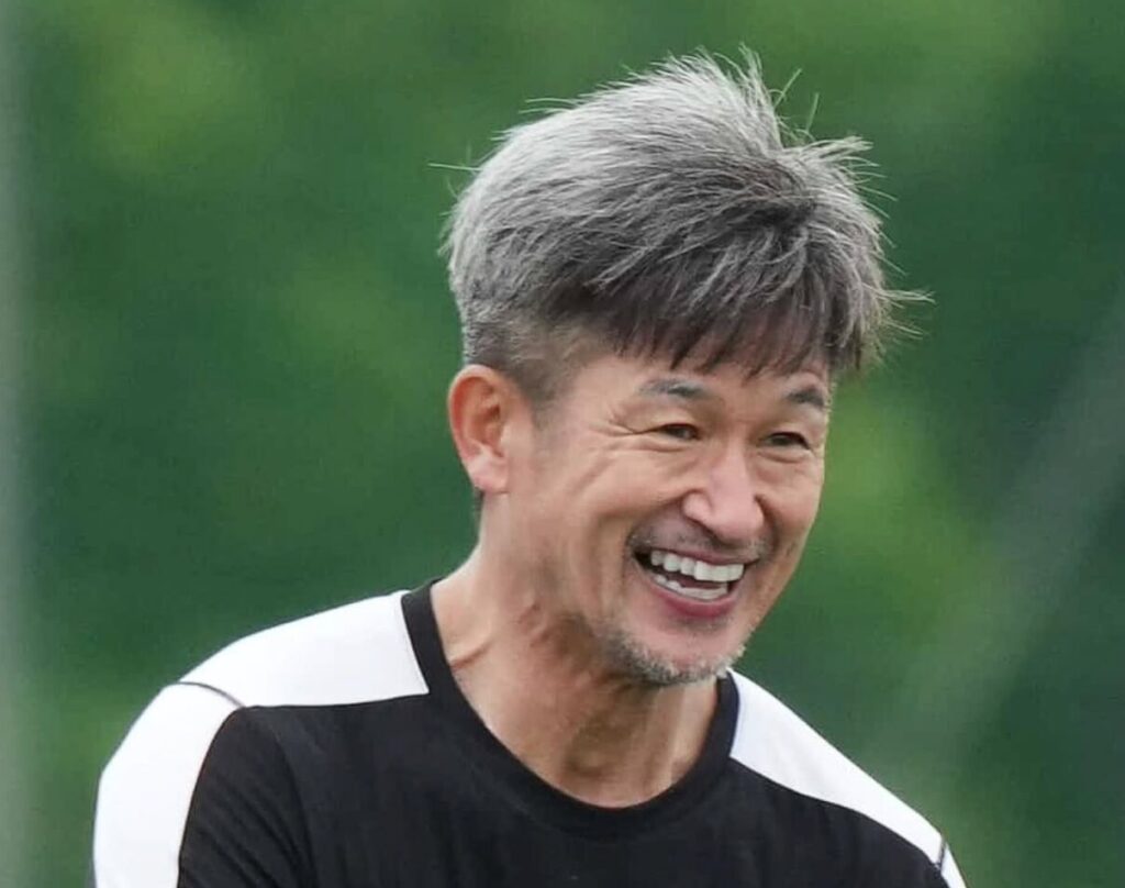 三浦知良　トレーニング