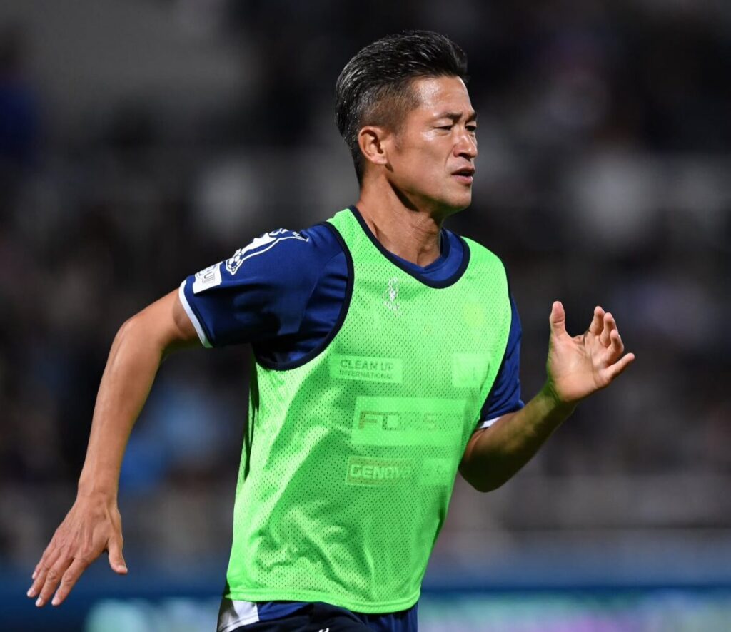 三浦知良　減粋復帰