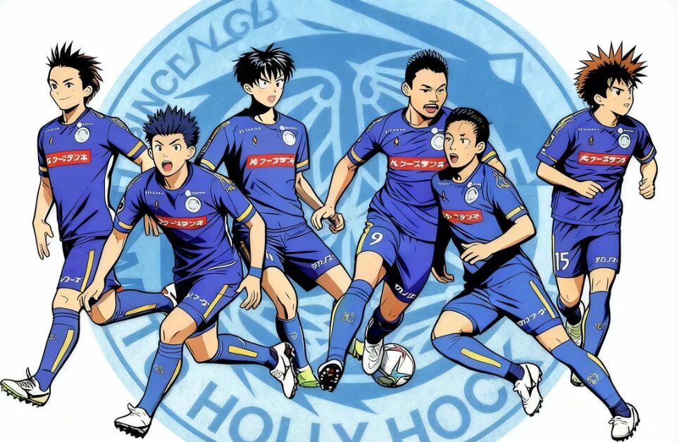 ホーリーホック、漫画