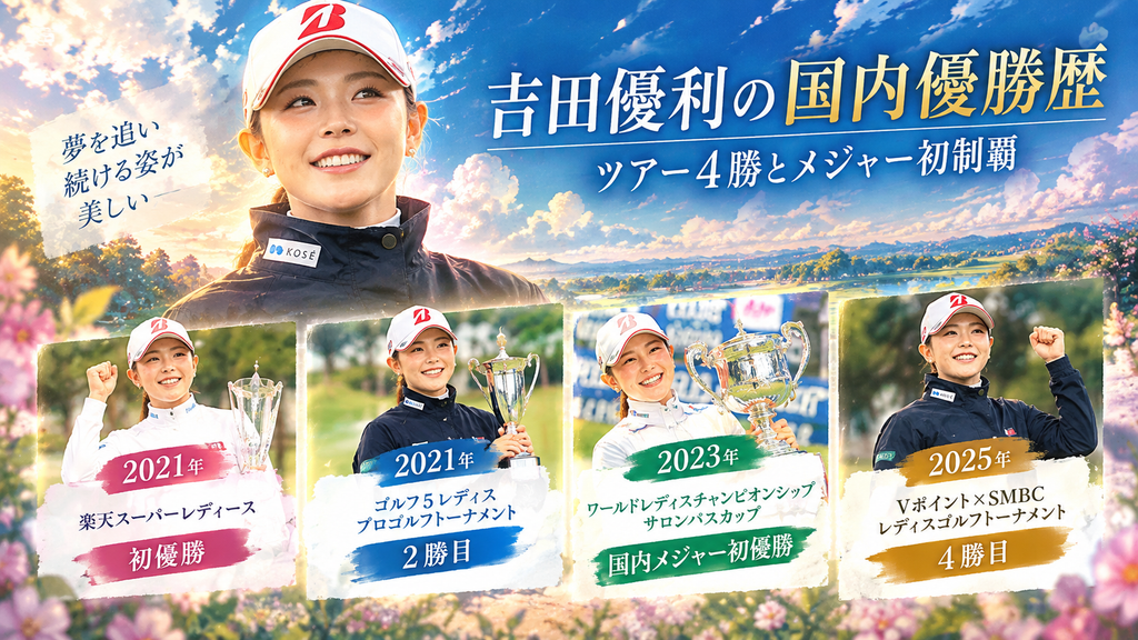 吉田優利 優勝歴