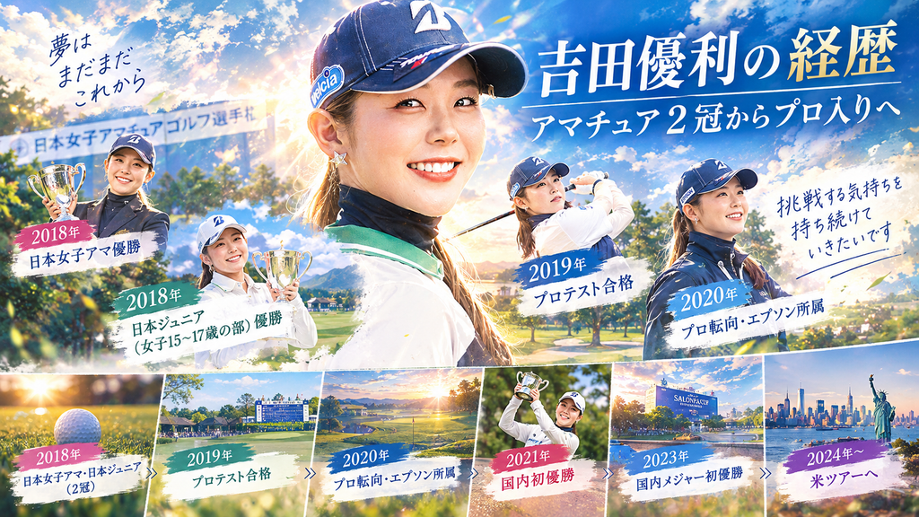 吉田優利 経歴